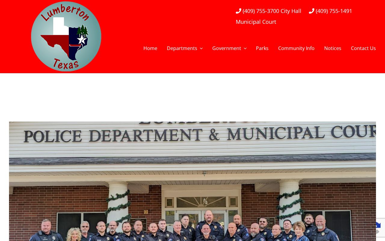 Hardin County warrant records: Lumberton Police contact and traffic-warrant routing